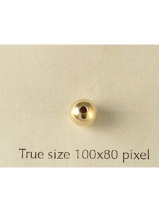 Plain Bead 6mm 14K Gold filled