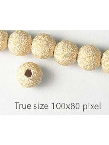 Stardust Bead 8mm Gold Filled 2.2mm hole