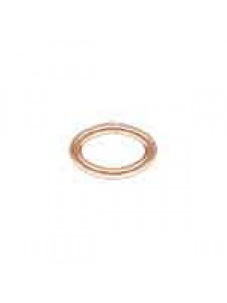 Jumpr ring Oval 0.64x3x4.6mm Rose GF
