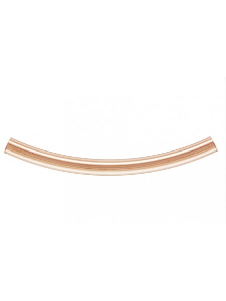 Curved Tube 2x25mm ID:1.7mm 14K RGF