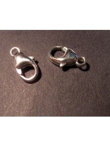 St.Silver Oval Trigger Clasp 6.0x11.5mm