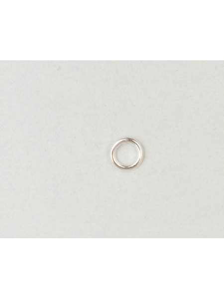 St.Silver Jump Ring 5mmx0.89mm