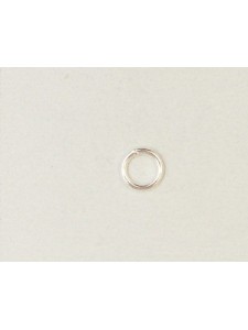 St.Silver Jump Ring 6mm x 0.89mm