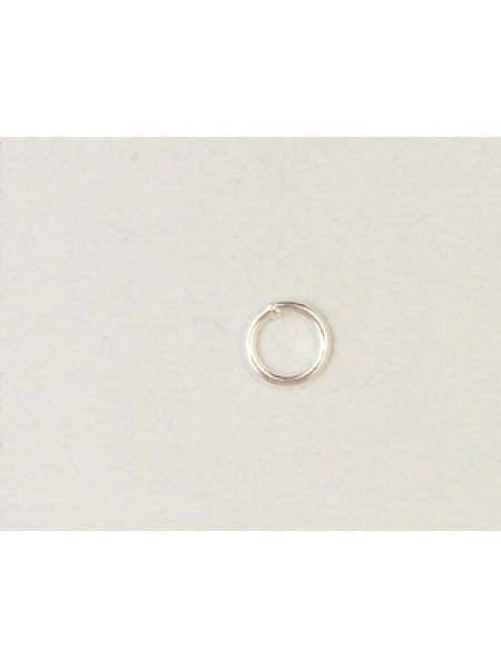 St.Silver Jump Ring 6mm x 0.89mm