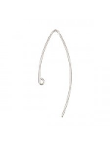 St.Wire V Shape #1 Ear Wire 0 76 thick