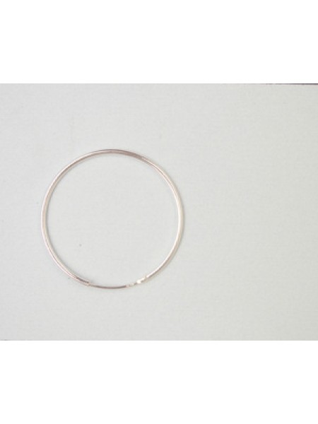 St.Silver Earring Hoop 30x1.25mm - EACH