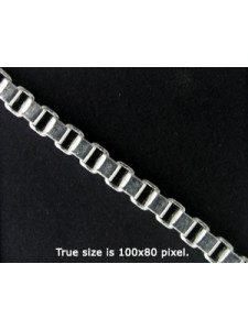 St. Silver Box Chain 3.6mm- per gram ~59