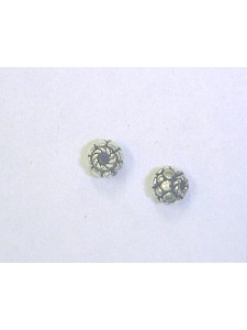 St. Silver Bead 5x6mm