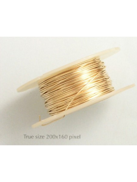 Wire Gold filled Dead Soft 22gauge 0.5oz