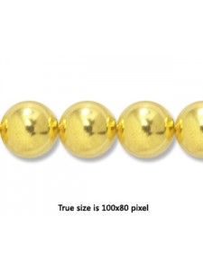 Bead (Copper) 10mm H:2mm Gold plated