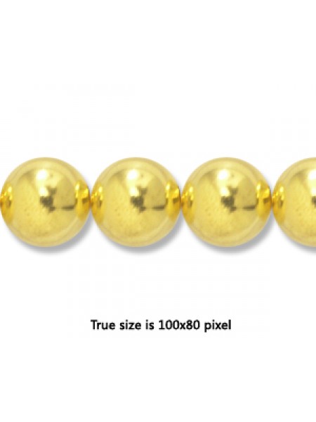 Bead (Copper) 10mm H:2mm Gold plated