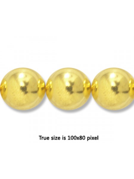 Bead (Copper) 12mm H:2mm Gold plated