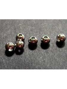 Round Metal Bead 4mm (H1mm) Plat colour