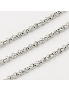 Stainless Steel Rollo Chain 2x2mm -per m