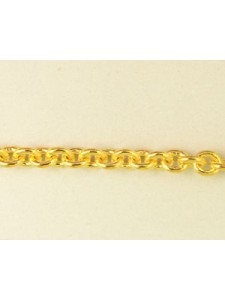 Chain Gold Plated per 50m Spool