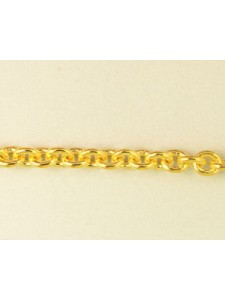 Chain Gold Plated per metre