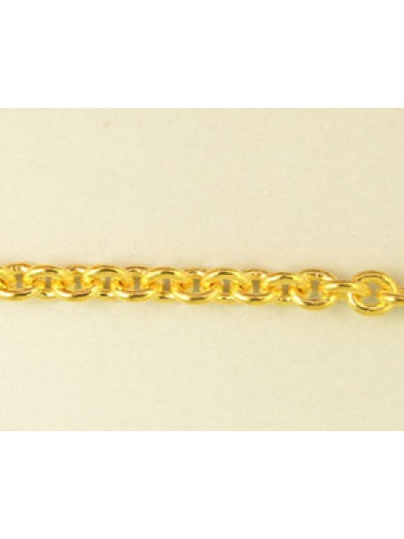 Chain Gold Plated per metre