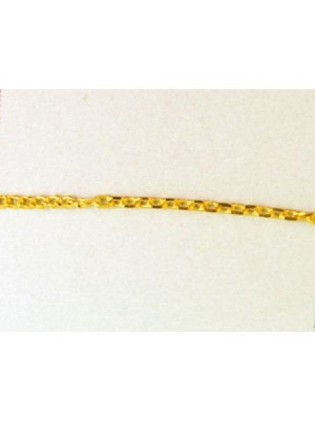 Chain Gold Plated per metre