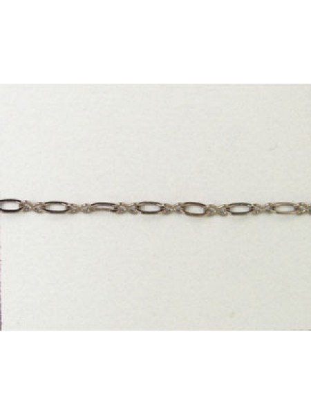 Chain 235ASF Black Nickel pl. per meter