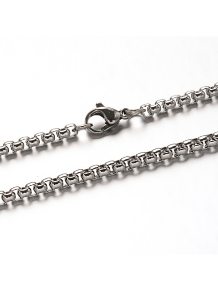 Box Chain Stainless 81cm