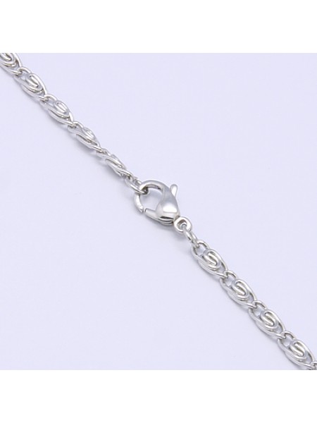 Stainless Steel Chain Lumachina 44cm