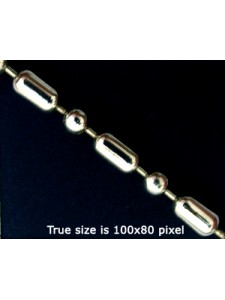 Chain (Iron) Bamboo 4x8mm NP - MTR