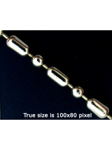 Chain (Iron) Bamboo 4x8mm NP - MTR