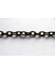 Chain 4x3mm 1mm thick Antique Bronze