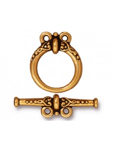 CLASP SET HEIRLOOM 2 LOOP Anti Gold