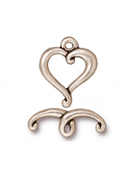 CLASP SET JUBILEE Antique Silver