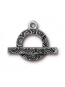 CLASP SET 5/8 SPIRAL BAR & RING S