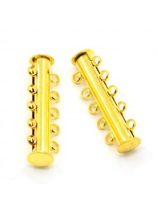 Magnetic slide clasp 31mm 5-strand GP