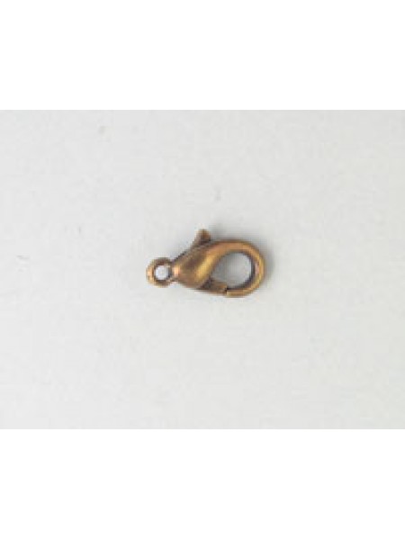 Parrot Clasp 10mm Alloy Antique Brass