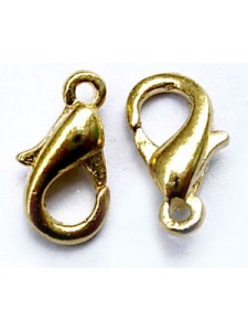 Lobster Clasp Yellow Gold colour 12mm