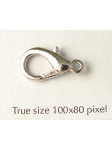 Parrot Clasp 18mm Nickel Colour NF