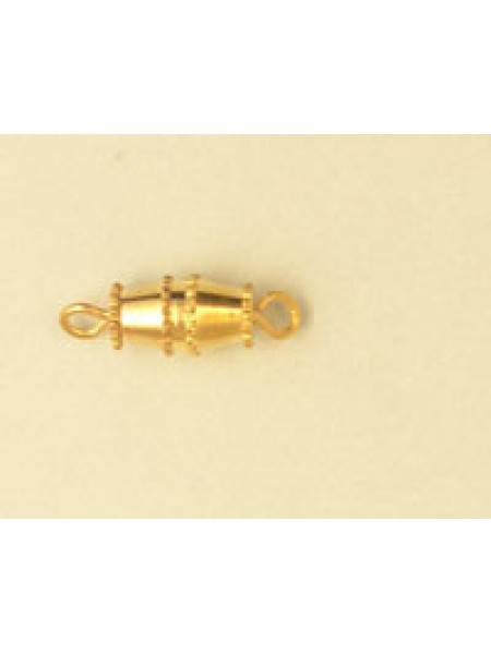 Barrel Clasp 10x5.5mm Gold Plated