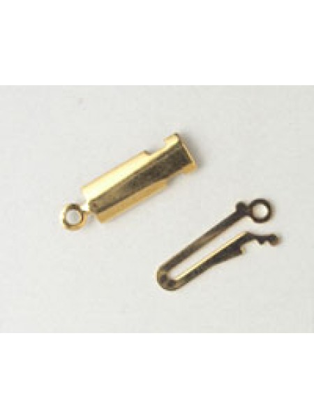 Clasp Flat 016 Gold Plated