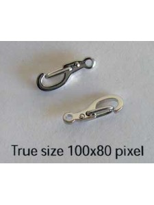 Clasp Simple Parrot 104/H Nickel Plated