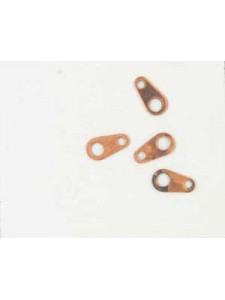 Necklet End 6.8x3.5mmTiny Antiq Copper