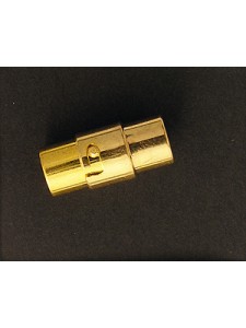 Magnetic Clasp 7x20mm H 6mm Gold Plated