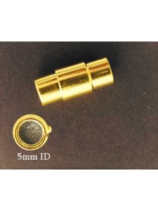 Magnetic Clasp 6x20mm (H 5mm) Gold Plate