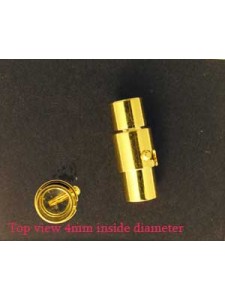 Magnetic Clasp 5x20mm (H 4mm) Gold plate