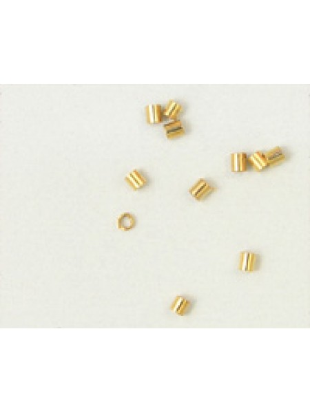 Crimptube 1.8mm Gold Plated