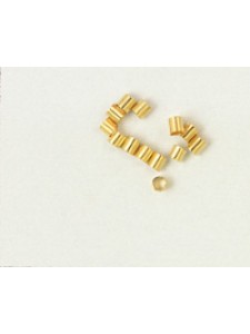 Crimptube 2.0mm Gold Plated