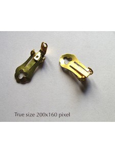 Clip On Earring Back-Raw  PAIRS