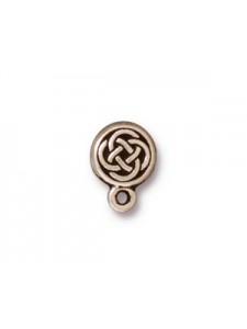 POST SM CELTIC CIRCLE SA 8.5mm -PAIRS