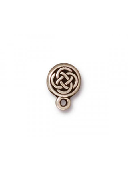POST SM CELTIC CIRCLE SA 8.5mm -PAIRS