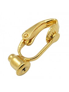 Earing converter clip-on Gold Pl - Pairs