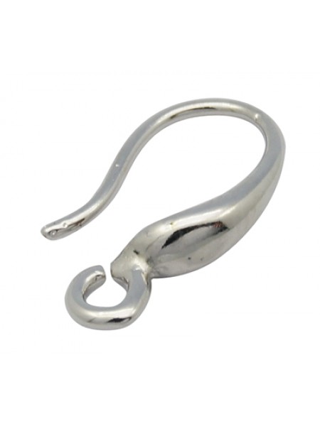 Ear Hook small Tearshape 10mm N/P - prs