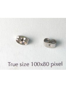 Earring Scroll KE155 Surgical Steel PAIR